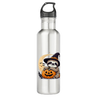 Sloth Halloween Motif Cute Classic T-Shirt 710 Ml Water Bottle