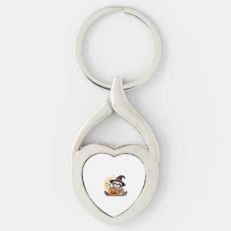 Sloth Halloween Motif Cute Classic T-Shirt Key Ring