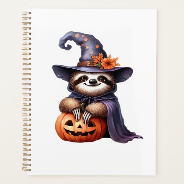 Sloth Halloween Outfit Classic T-Shirt Planner (Front)