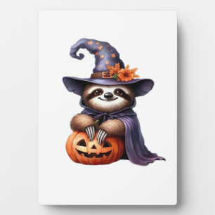 Sloth Halloween Outfit Classic T-Shirt Plaque