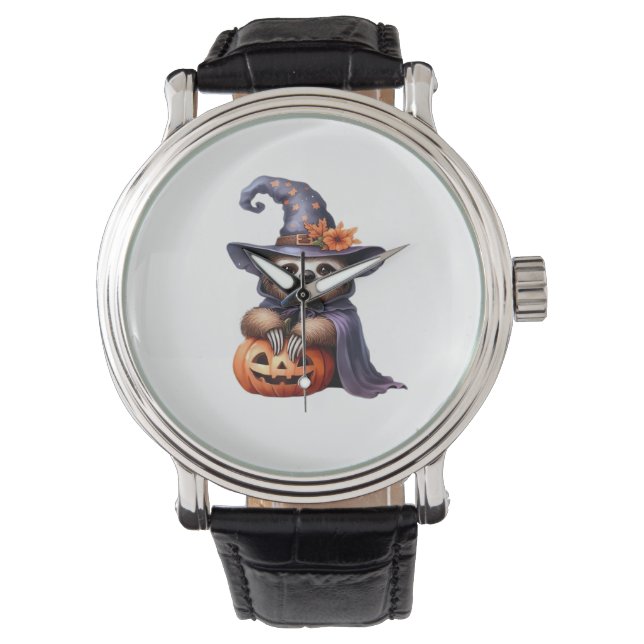 Sloth Halloween Outfit Classic T-Shirt Watch (Front)