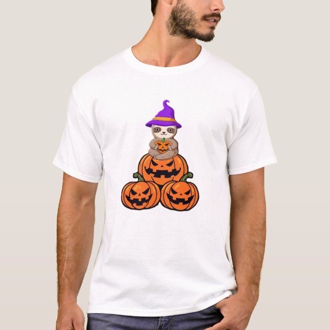 Sloth Halloween Premium T-Shirt (Front)