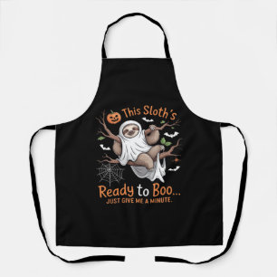 Sloth Halloween Sloths Cute Bat Vampire Essential  Apron