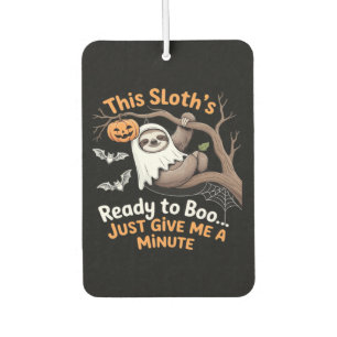 Sloth Halloween Sloths Cute Bat Vampire Essential Car Air Freshener