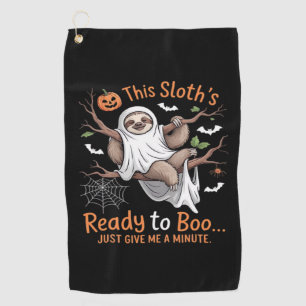 Sloth Halloween Sloths Cute Bat Vampire Essential Golf Towel