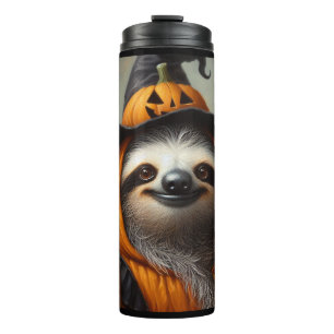 Sloth Halloween Thermal Tumbler