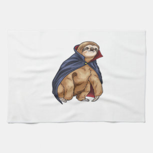 Sloth Halloween Vampire Classic T-Shirt Tea Towel