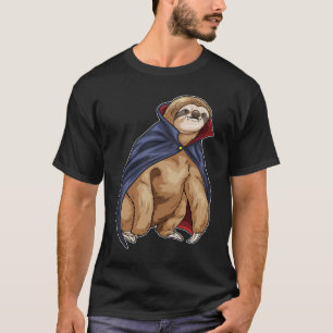 Sloth Halloween Vampire T-Shirt