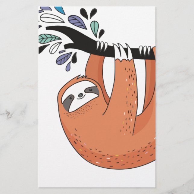 Sloth hang in there (Front)