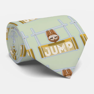 Sloth High Jump Tie