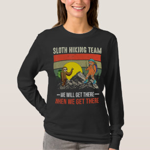 Sloth Hiking Team Day Of Mountain Rescue T-Shirt