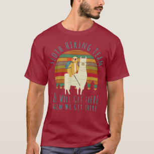 Sloth Hiking Team - We Will Get There Vintage T-Shirt