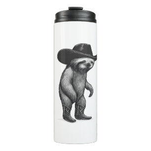Sloth Howdy Sloth Thermal Tumbler