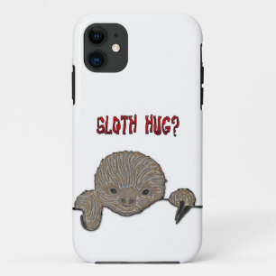Sloth Hug Baby Sloth iPhone 11 Case