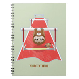 Sloth Hurdles race atheletics Notebook
