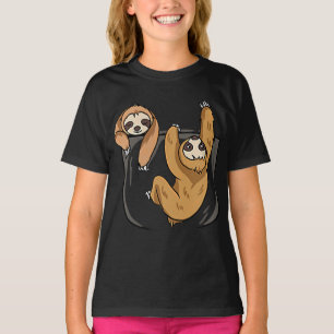 Sloth In A Pocket T-Shirt