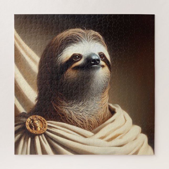 Sloth in Ancient Rome Jigsaw Puzzle (Vertical)
