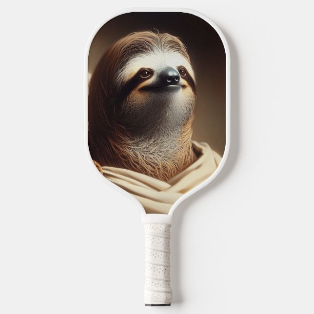 Sloth in Ancient Rome Pickleball Paddle (Front)