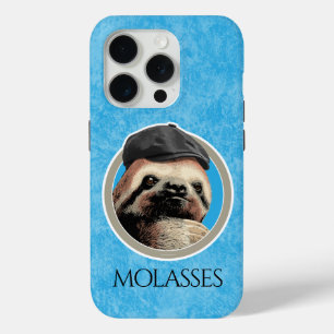 Sloth (in Baker Boy hat) iPhone 15 Pro Case