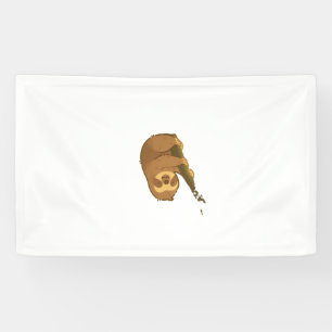 Sloth in his little tree Classic T-Shirt Banner