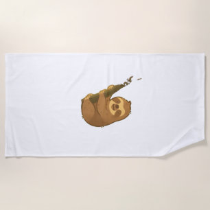Sloth in his little tree Classic T-Shirt Beach Towel
