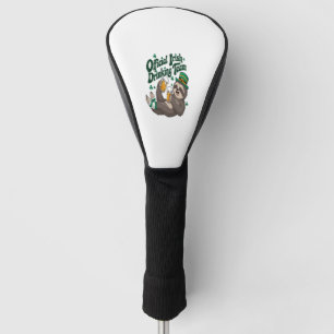 Sloth Irish Drinking St Patrick's Day Golf Head Cover