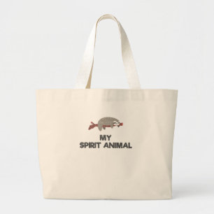 Sloth Is My Spirit Animal Large Tote Bag