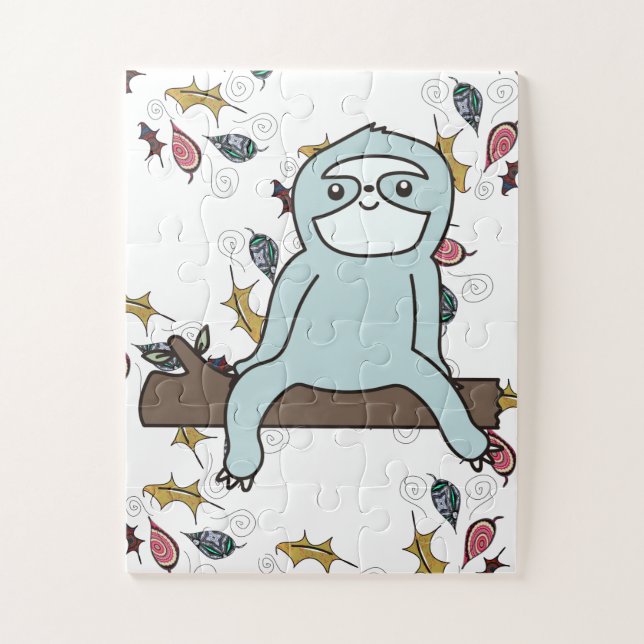 Sloth Jigsaw Puzzle (Vertical)