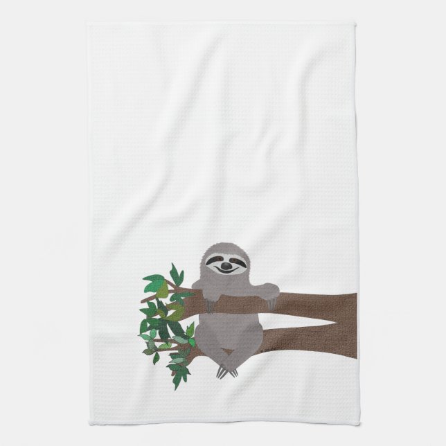 Sloth Kitchen Towel (Vertical)