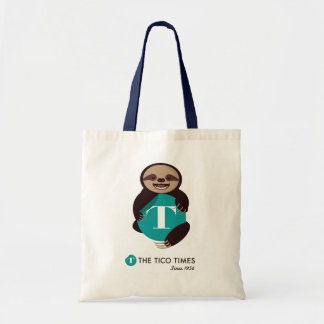 Sloth Kong reusable tote bag