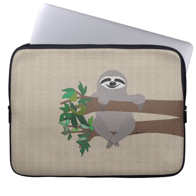 Sloth Laptop Sleeve (Front)