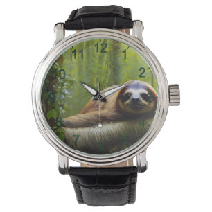Sloth Lazy Afternoon, Mens Watch