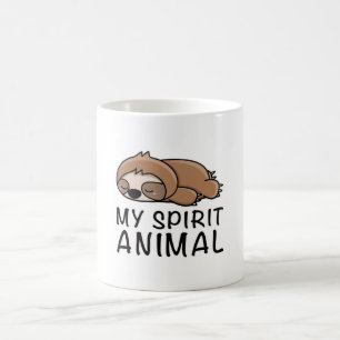 Sloth Lazy Sloths Animal Tired Chill Sleeping Gift Coffee Mug
