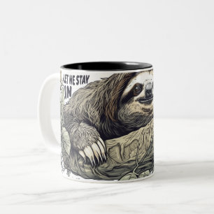 Sloth - Let me stay in Bed Mug
