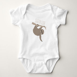 Sloth Life T-Shirt Baby Baby Bodysuit