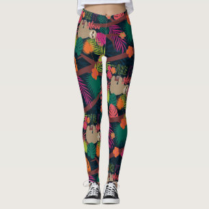 Sloth Life - Take it Slow Pattern Leggings