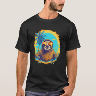 Sloth Lover Funny Animal Men Women Kids T-Shirt