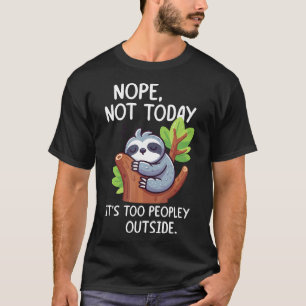 Sloth Lover Graphic For Women Men Girls Boys Funny T-Shirt