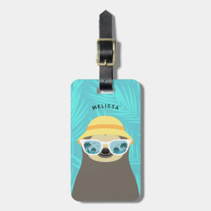 Sloth Luggage Tags