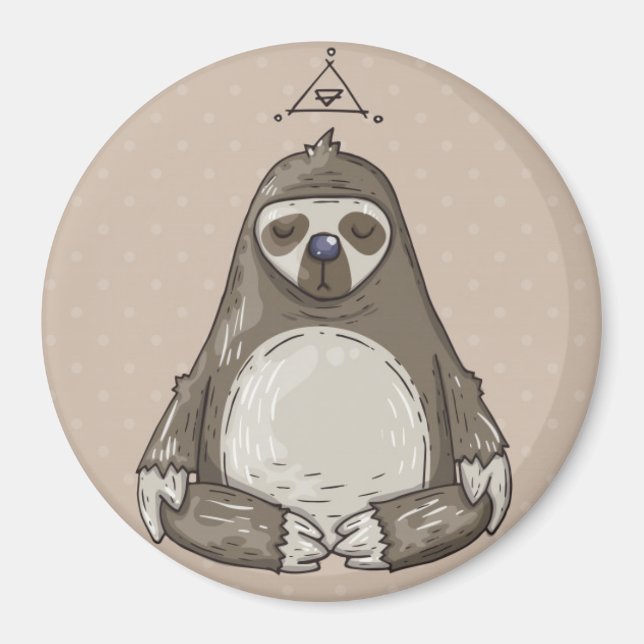 Sloth Magnet (Front)