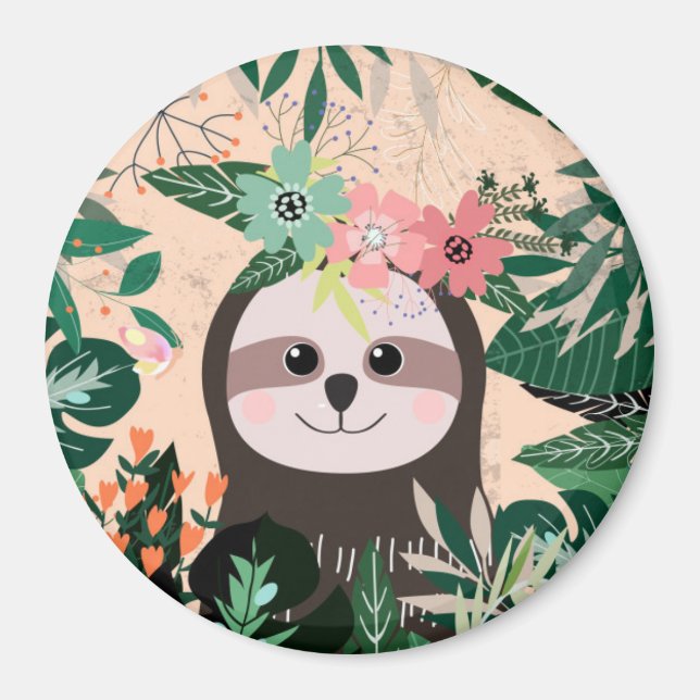 Sloth Magnet (Front)
