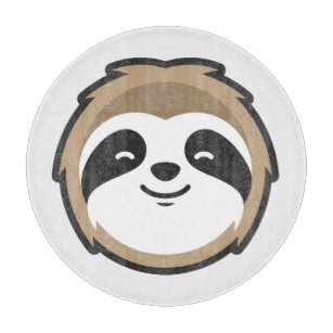 Sloth Mascot Cutting Board
