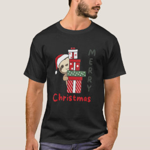 Sloth Merry Christmas Winter Sloths Christmas T-Shirt