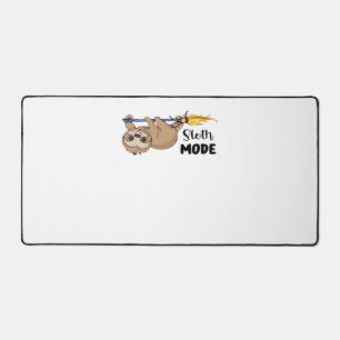 Sloth Mode Classic T-Shirt Desk Mat