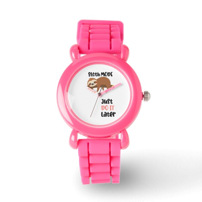 Sloth mode, just do it later watch (Front)