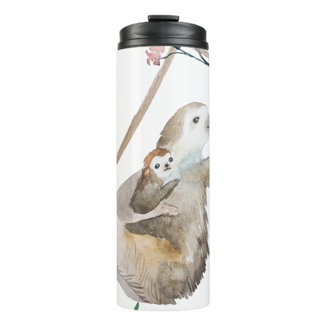 Sloth Momma Thermal Tumbler (Front)