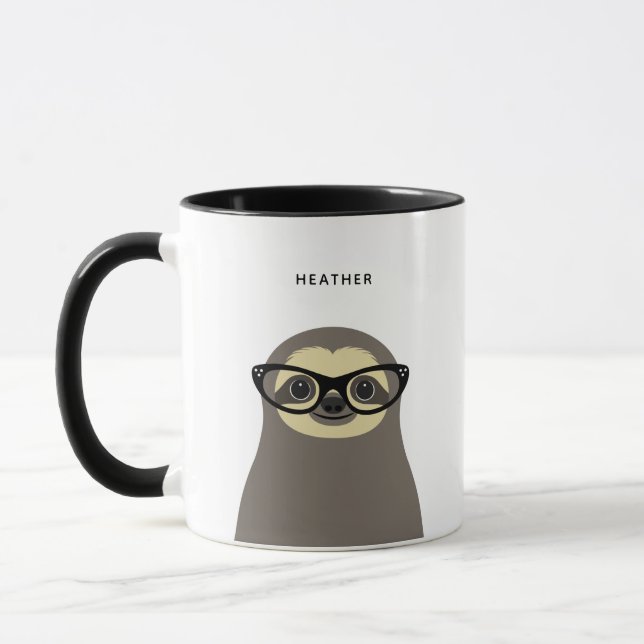 Sloth Mugs (Left)