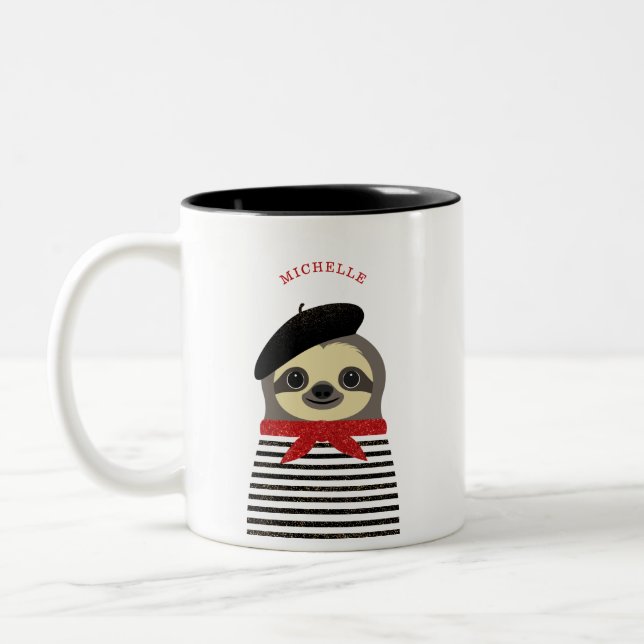 Sloth Mugs (Left)