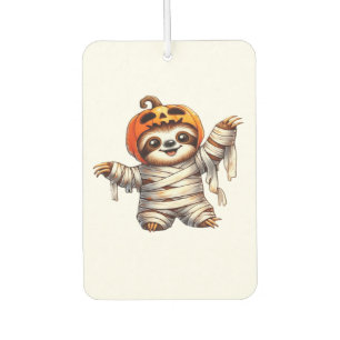 Sloth Mummy Halloween Classic T-Shirt Car Air Freshener