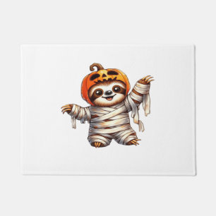 Sloth Mummy Halloween Classic T-Shirt Doormat